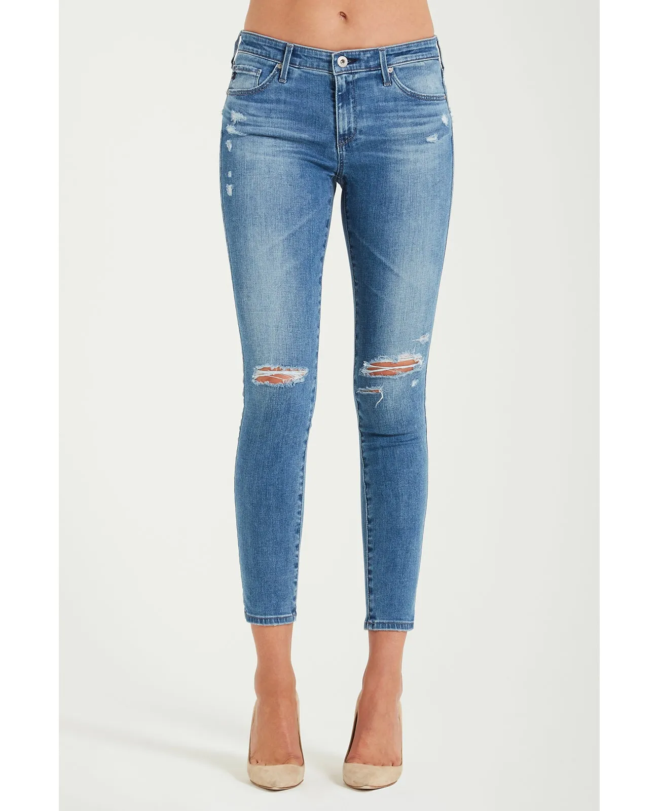 AG- Farrah Skinny Ankle in APD