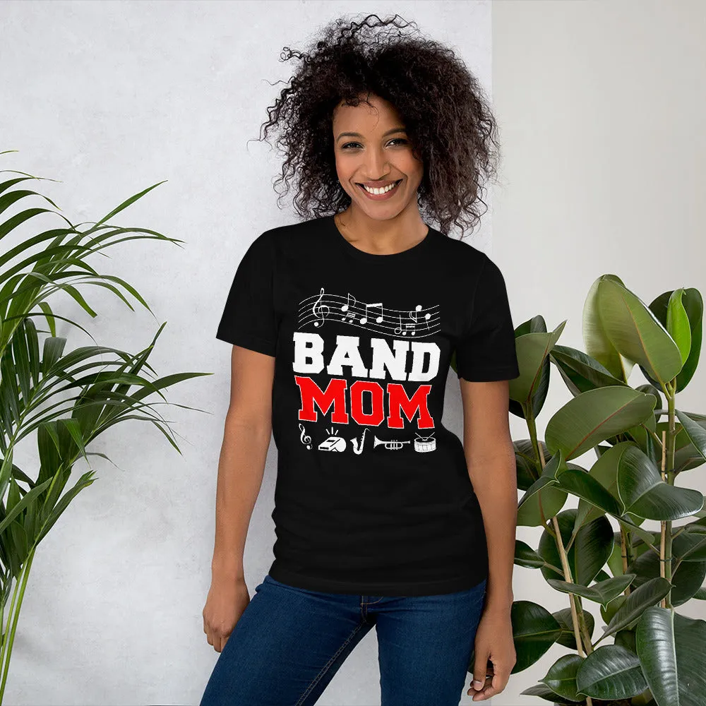 Band Mom Shirt,Marching Band Mom,Proud Band Mom,Living' That Band Mom Life,
