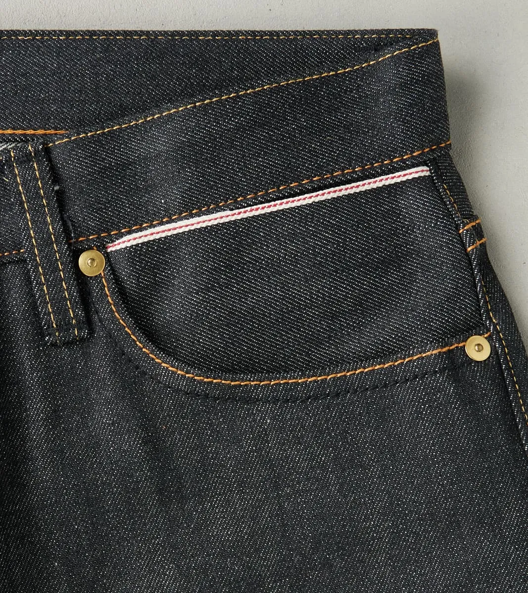 BDDxDR-711 - High Tapered - 14oz Black Ecru