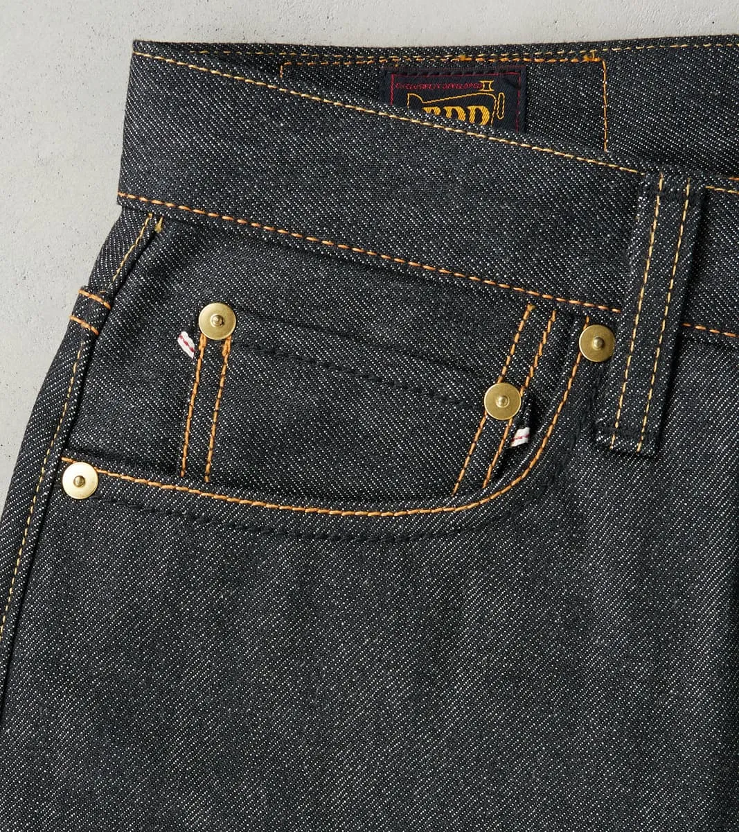 BDDxDR-711 - High Tapered - 14oz Black Ecru