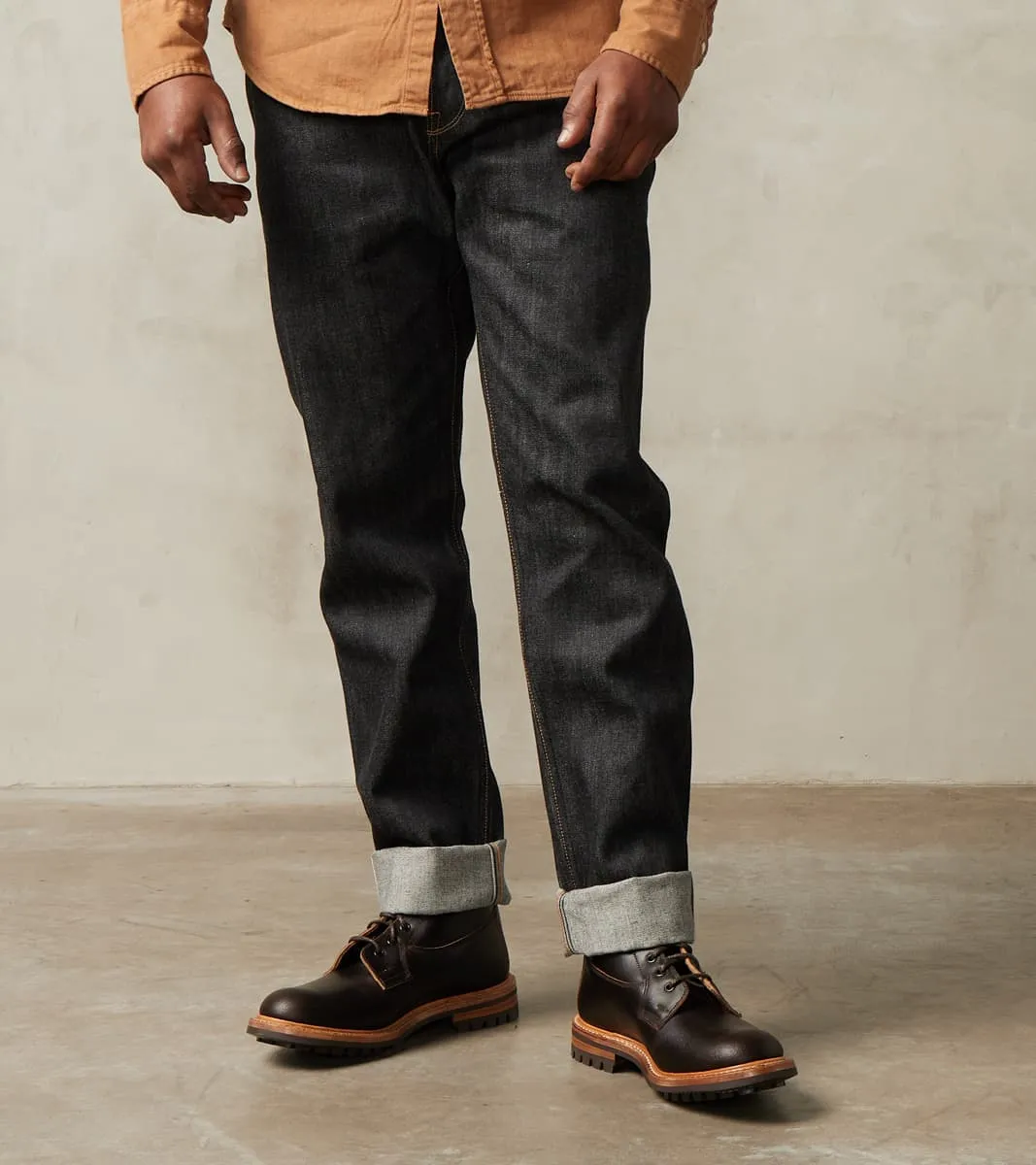 BDDxDR-711 - High Tapered - 14oz Black Ecru
