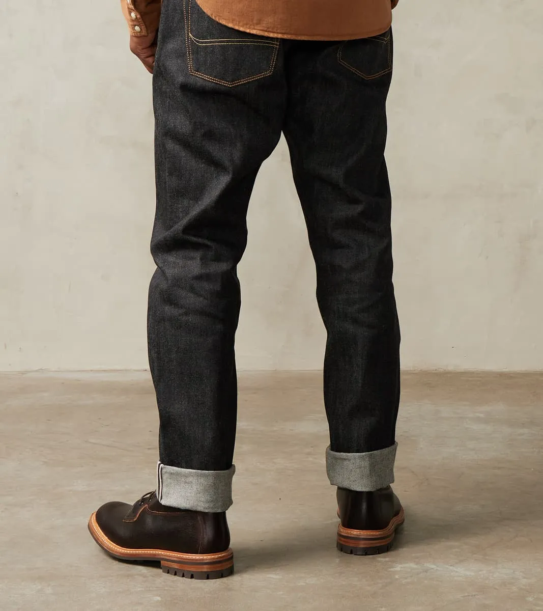 BDDxDR-711 - High Tapered - 14oz Black Ecru