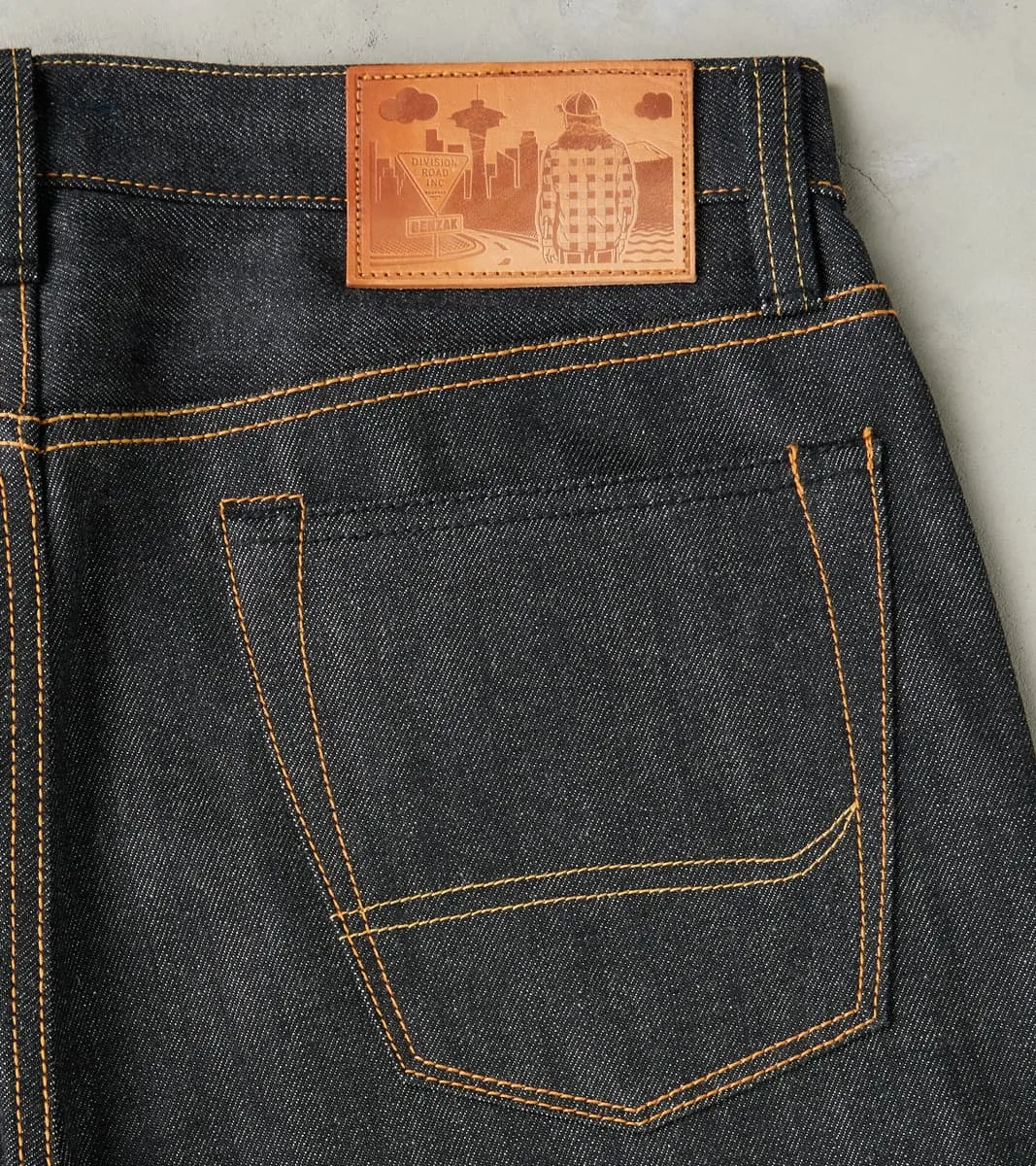 BDDxDR-711 - High Tapered - 14oz Black Ecru