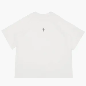benpaolv Cross Embroidery Darkcore T-Shirt