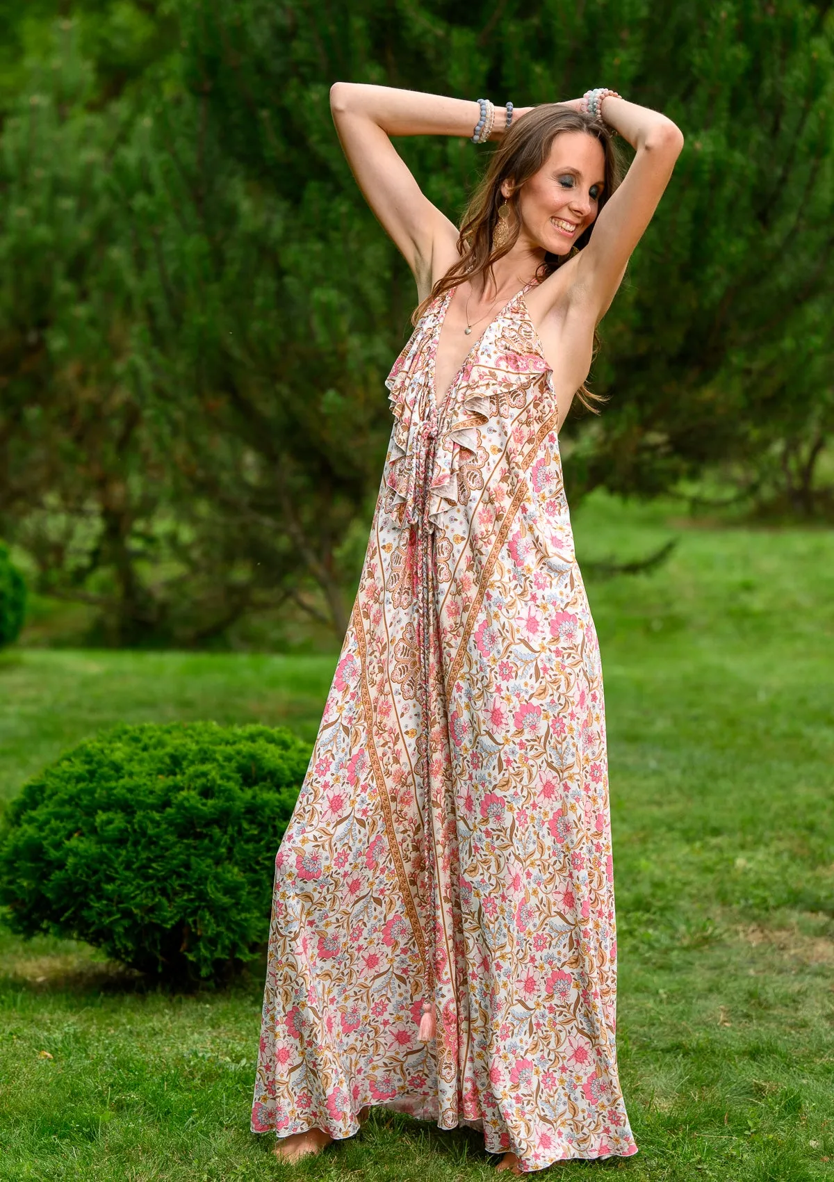 Bianca Sereniti Flowers Dress