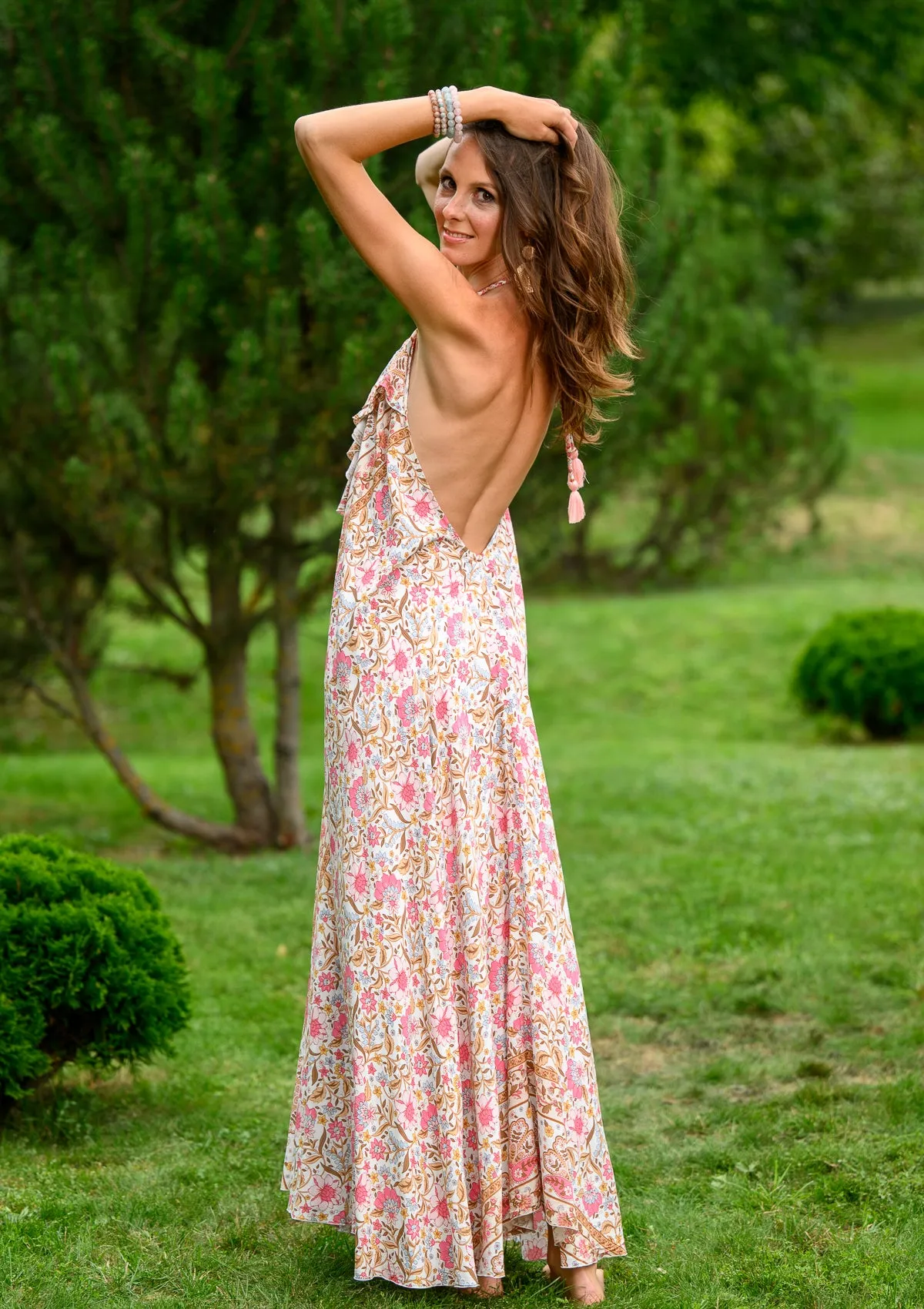 Bianca Sereniti Flowers Dress