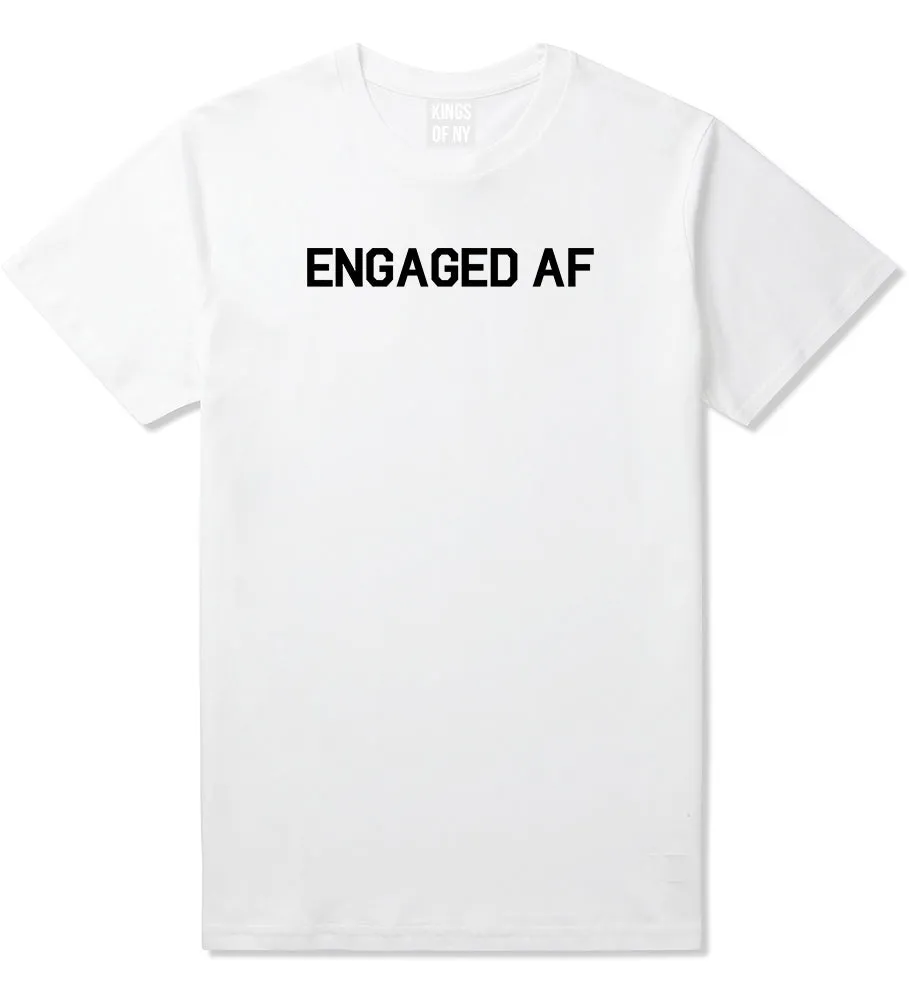 Engaged AF Fiance Mens T-Shirt