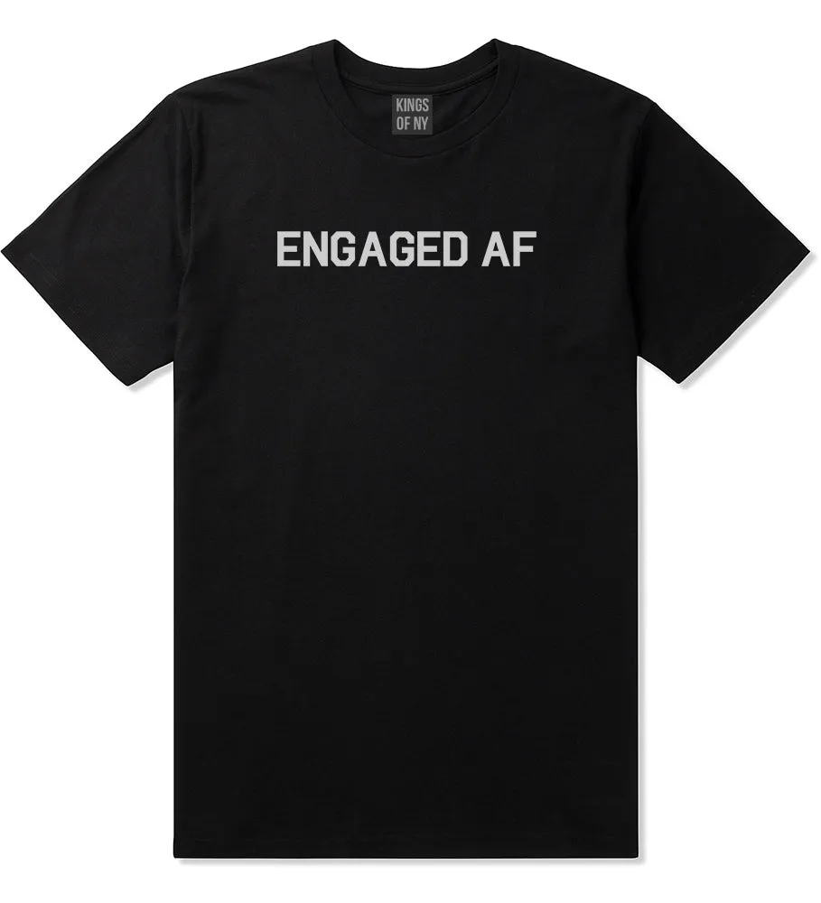 Engaged AF Fiance Mens T-Shirt