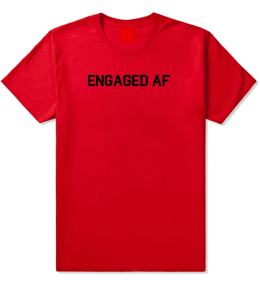 Engaged AF Fiance Mens T-Shirt