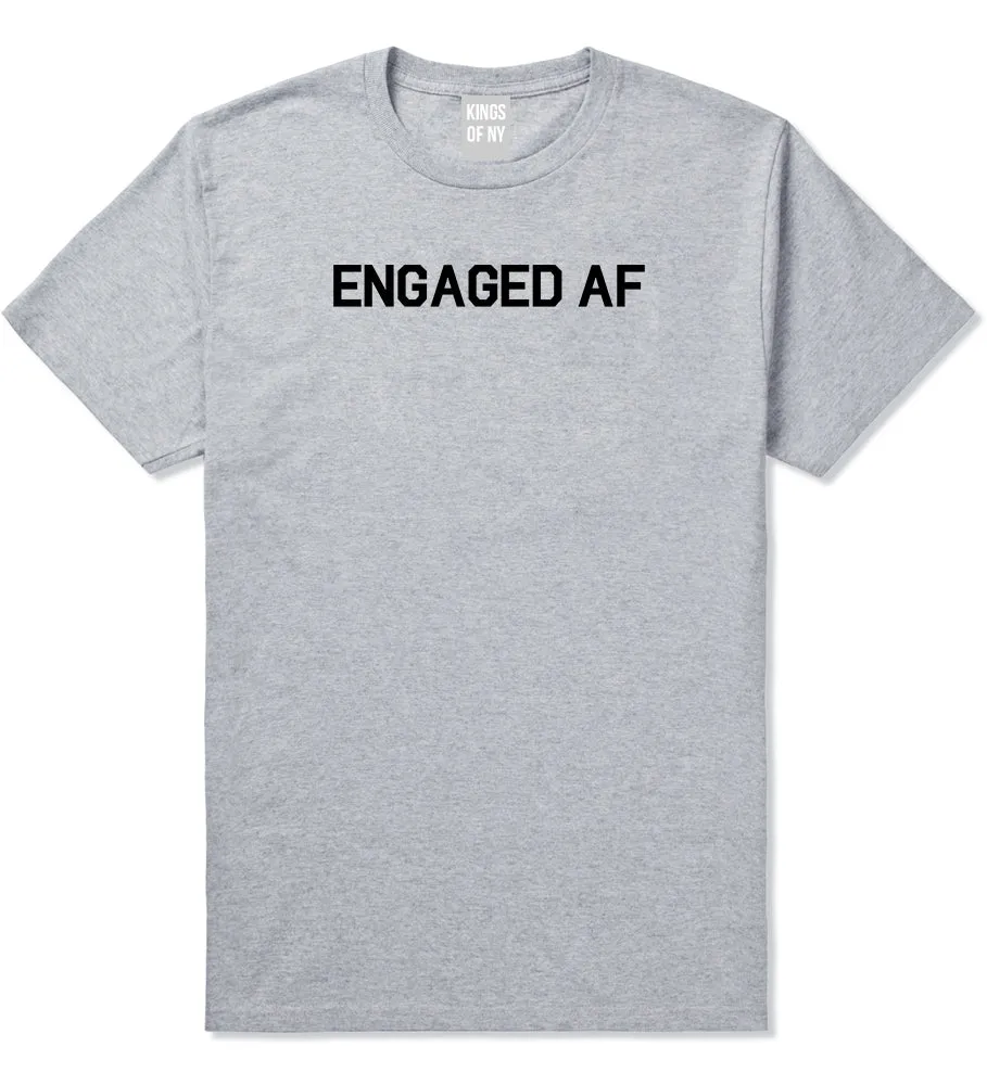 Engaged AF Fiance Mens T-Shirt