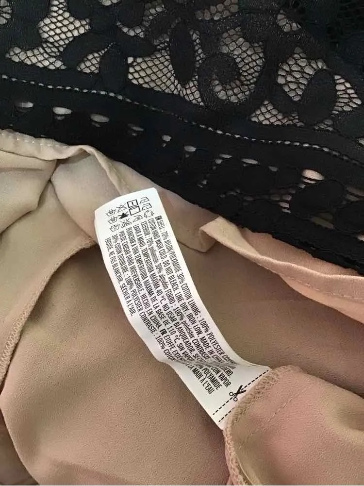 English Factory Black Size XS Dress