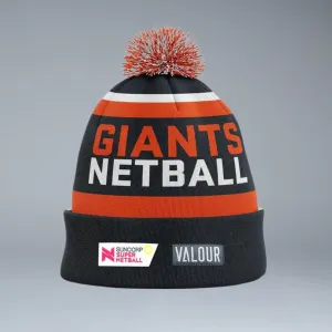GIANTS Netball Knitted Beanie
