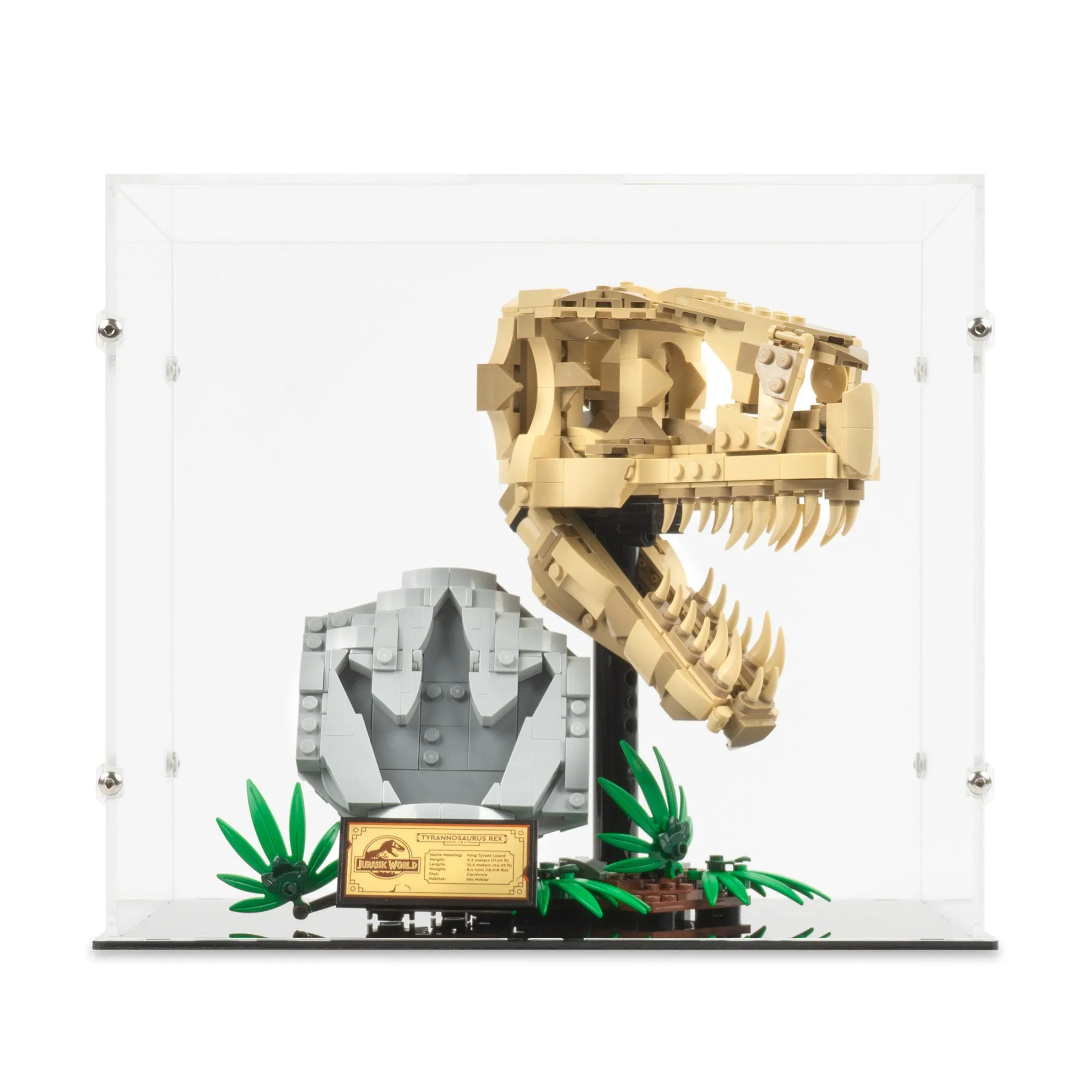 LEGO® Dinosaur Fossils: T. rex Skull Display Case (76964)