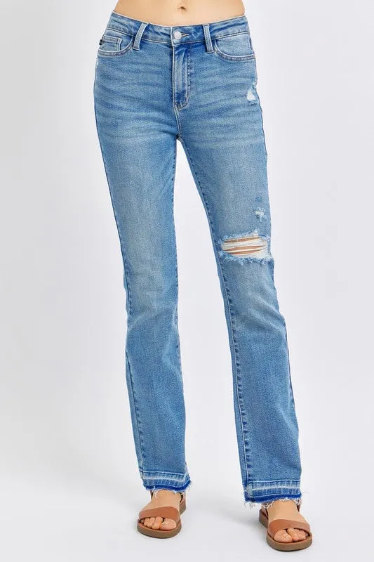 Lenexa Mid Rise Bootcut Denim