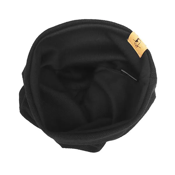 Men Jersey Long Slouchy Beanie Hat B010