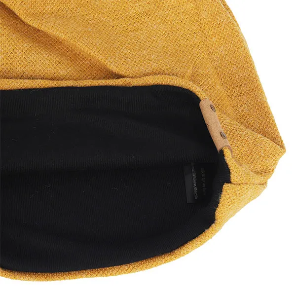 Men Jersey Long Slouchy Beanie Hat B010