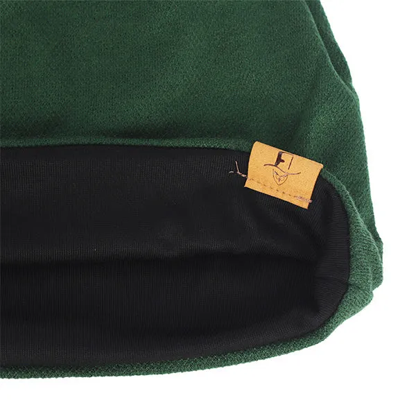 Men Jersey Long Slouchy Beanie Hat B010