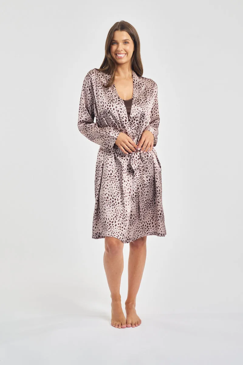 Mono Silk Short Nightdress
