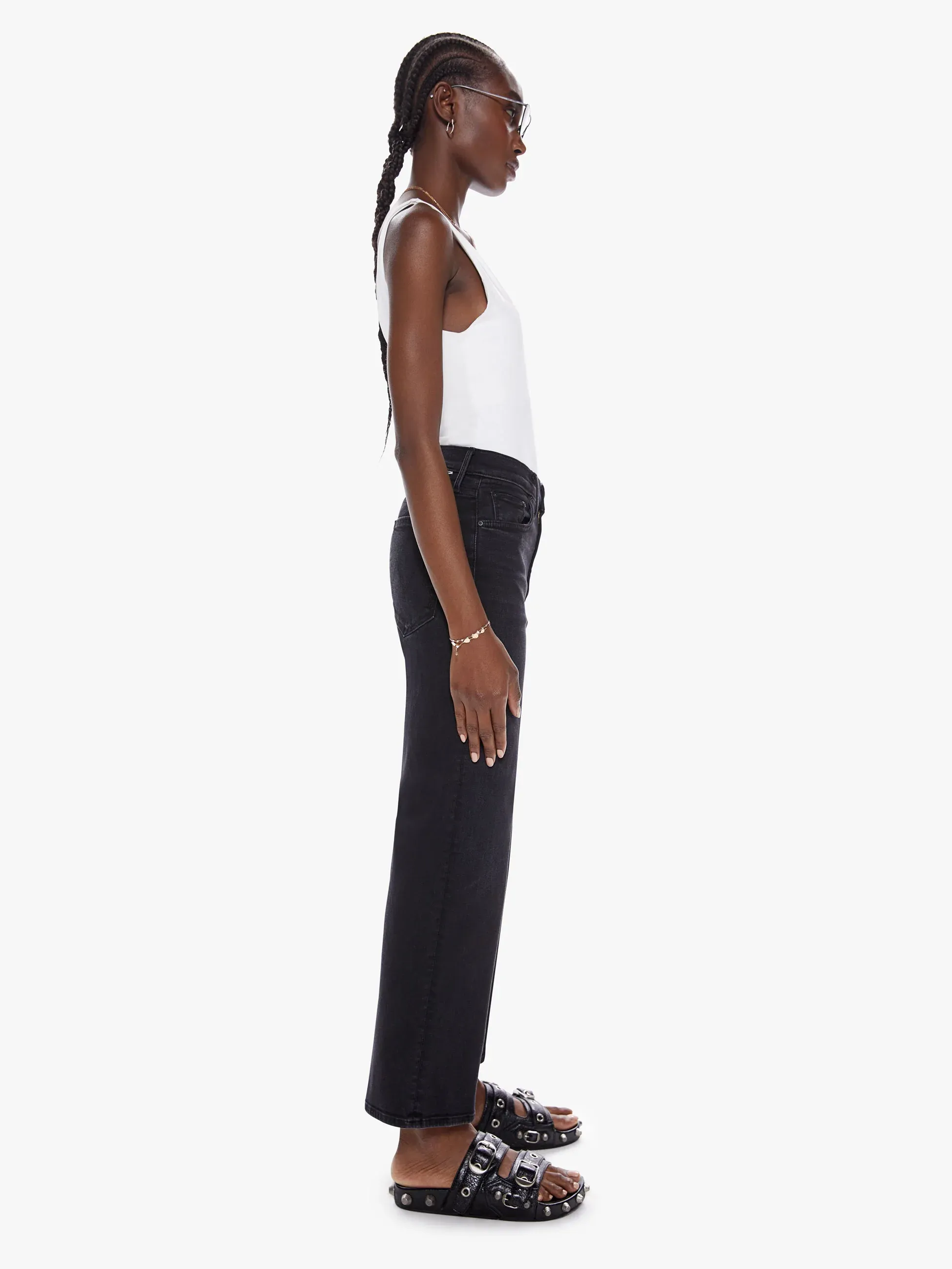 Mother - The Rambler Zip Ankle in Vroom
