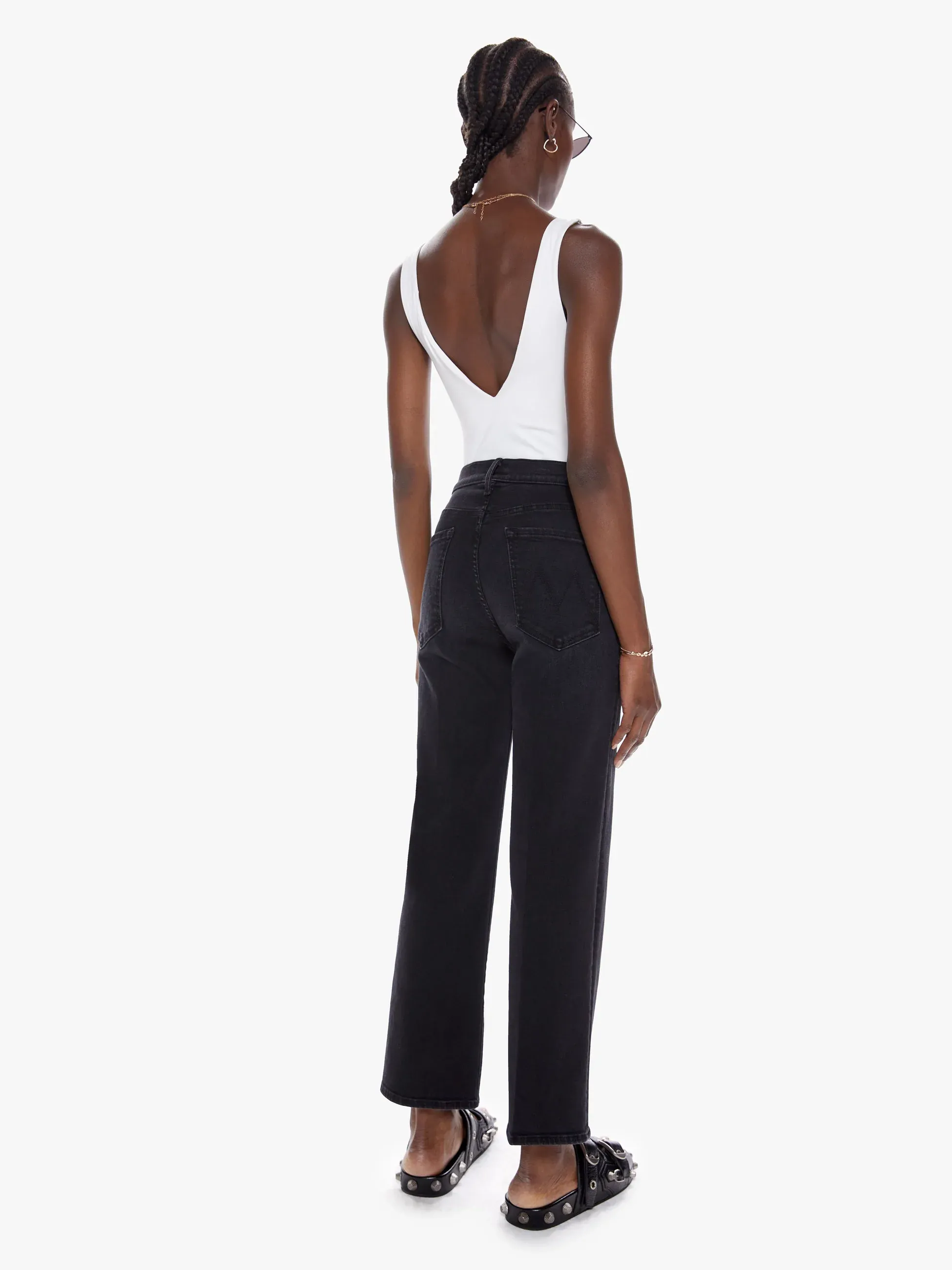 Mother - The Rambler Zip Ankle in Vroom