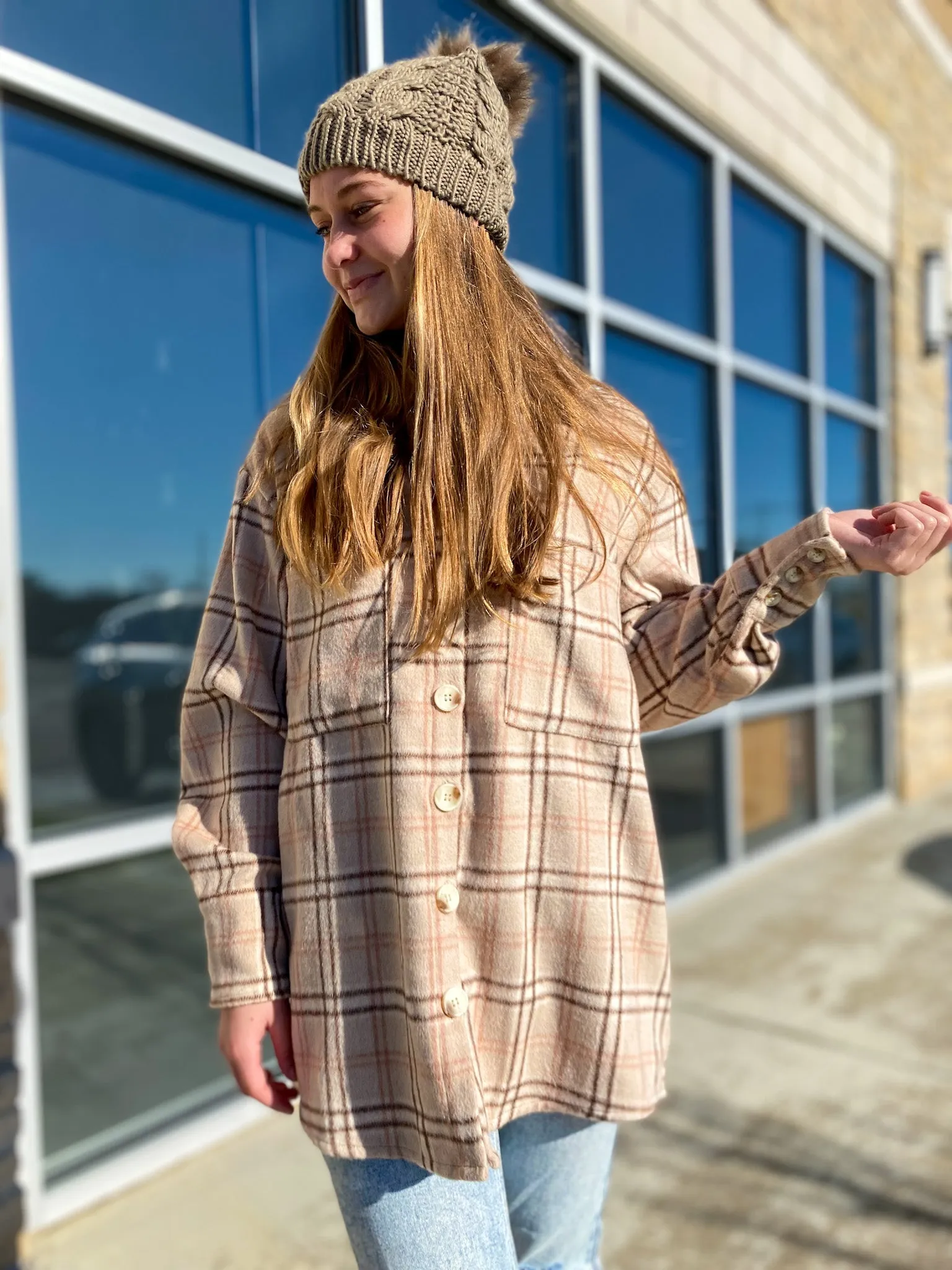 Neutral Tone Shacket