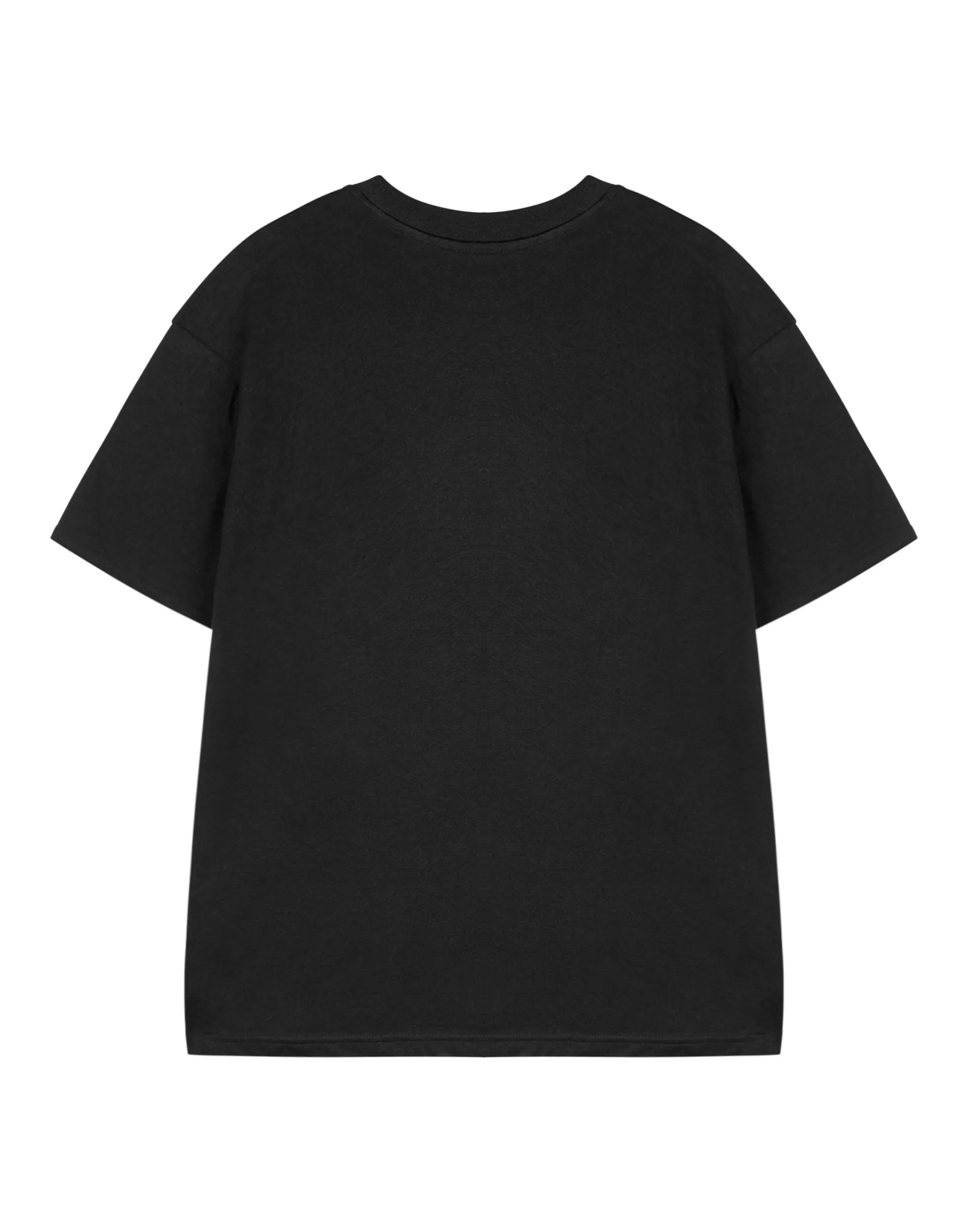 Nirvana Yellow Logo Unisex Kids Black Short Sleeved T-Shirt