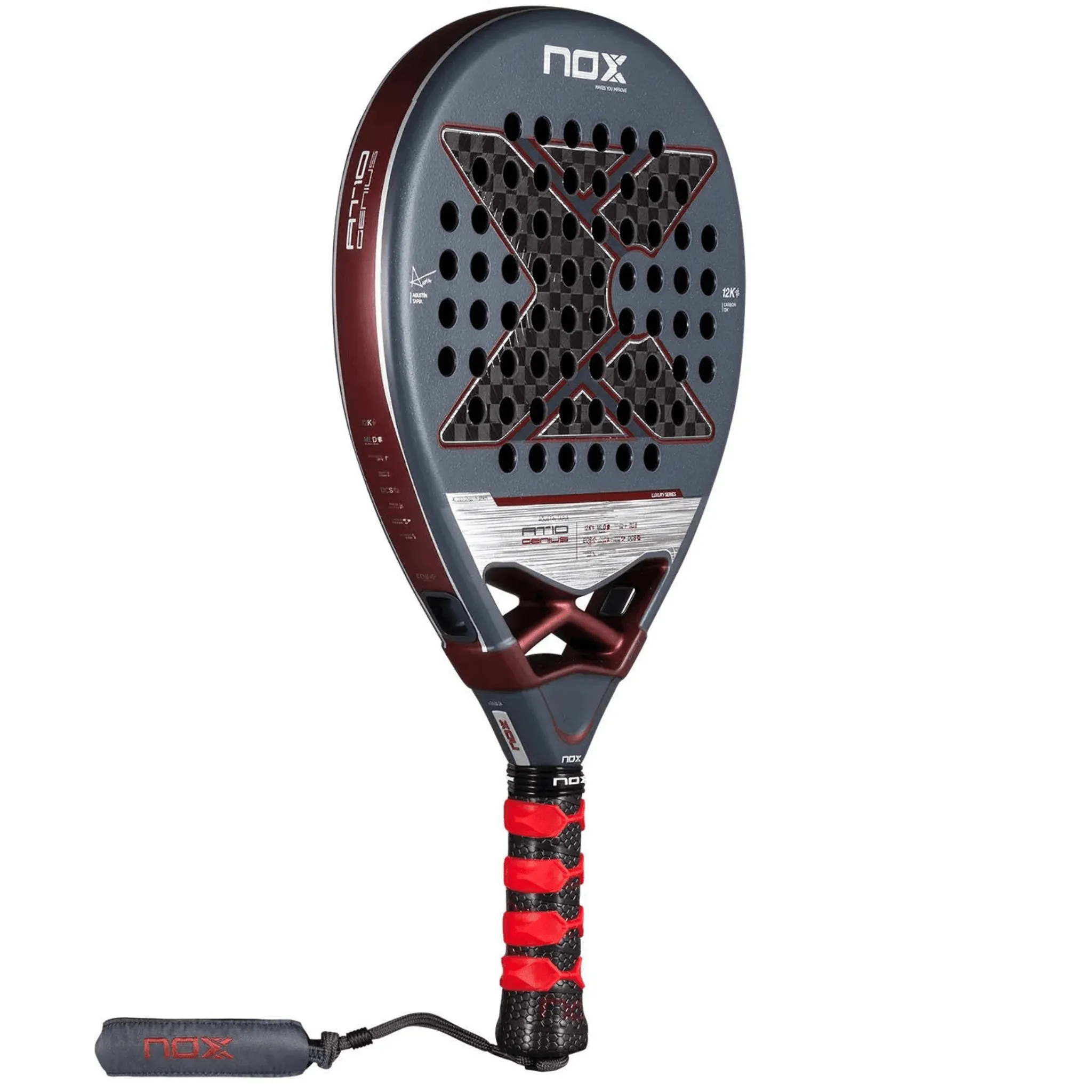 NOX AT10 Luxury GENIUS 12K 2025 Padel Racket Agustin Tapia
