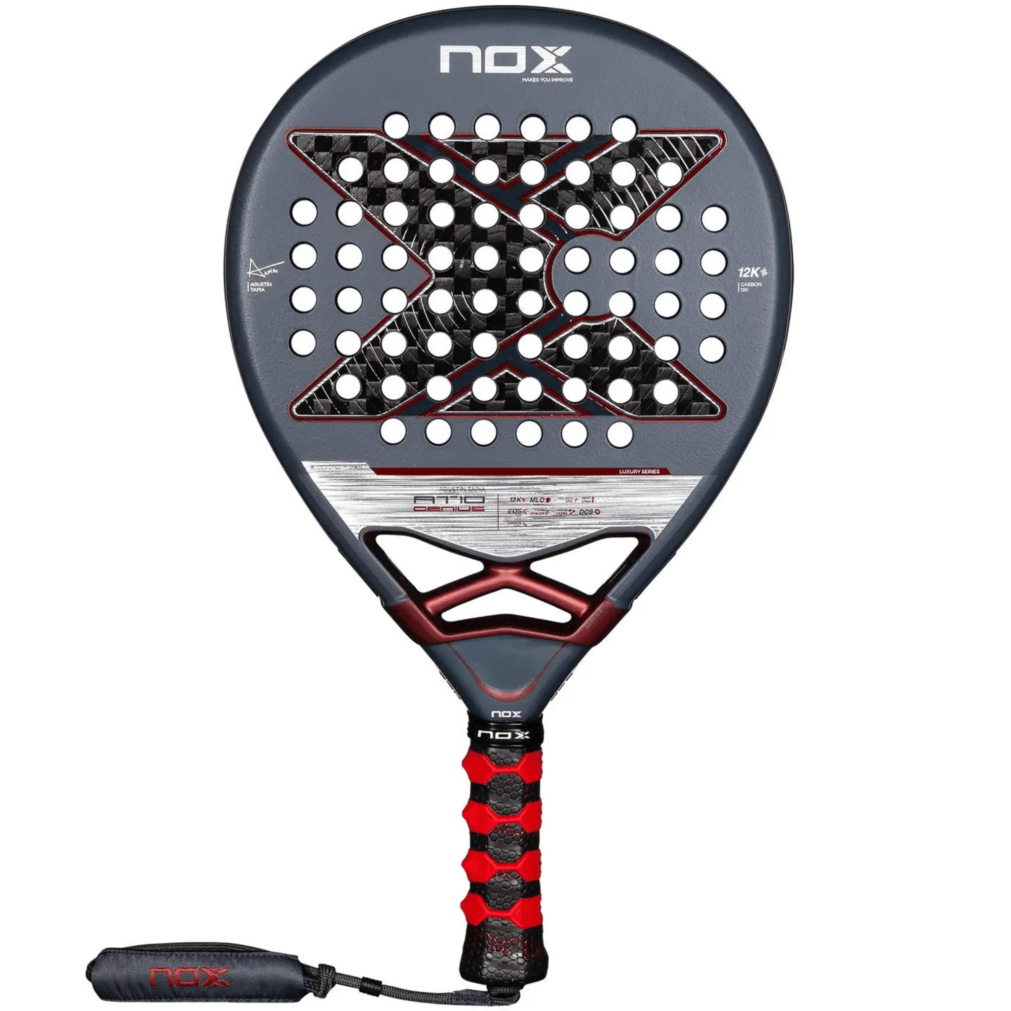 NOX AT10 Luxury GENIUS 12K 2025 Padel Racket Agustin Tapia