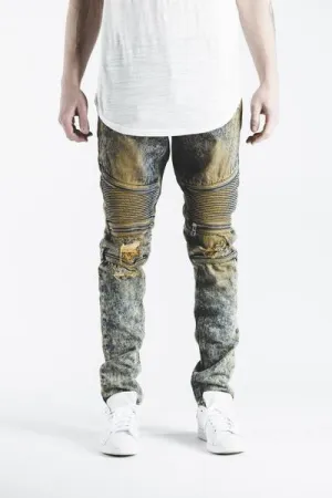 Pete Biker Denim (Black Acid)