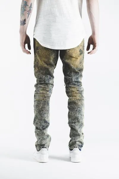 Pete Biker Denim (Black Acid)