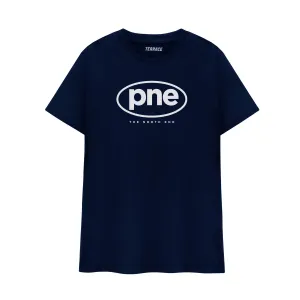 Preston North End Stamp Navy T Shirt