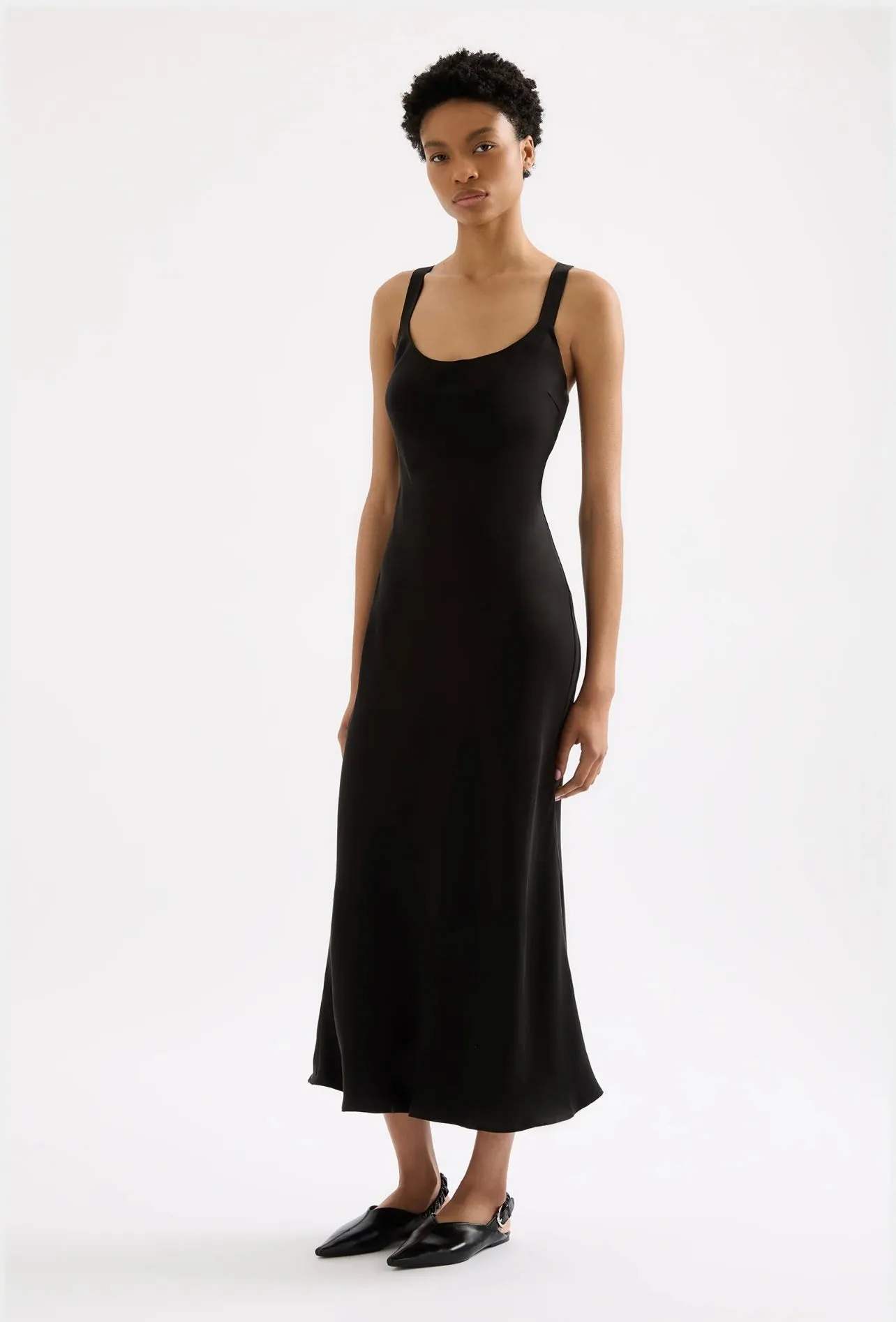 Ren Cupro Slip Dress