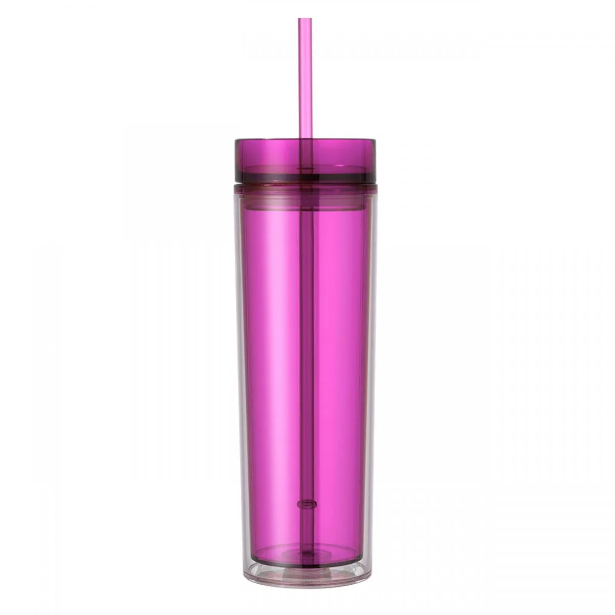 SALE!! Skinny Tumbler - 16 Ounce Skinny Double Wall Tumbler - BPA Free Acrylic Tumbler
