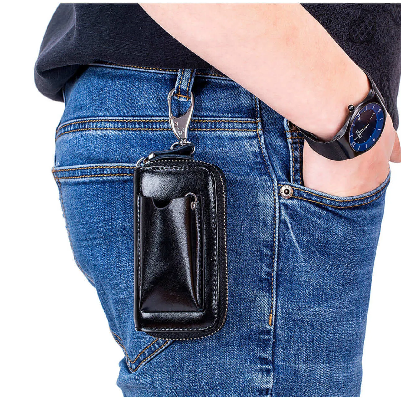 Versatile Leather Key Case