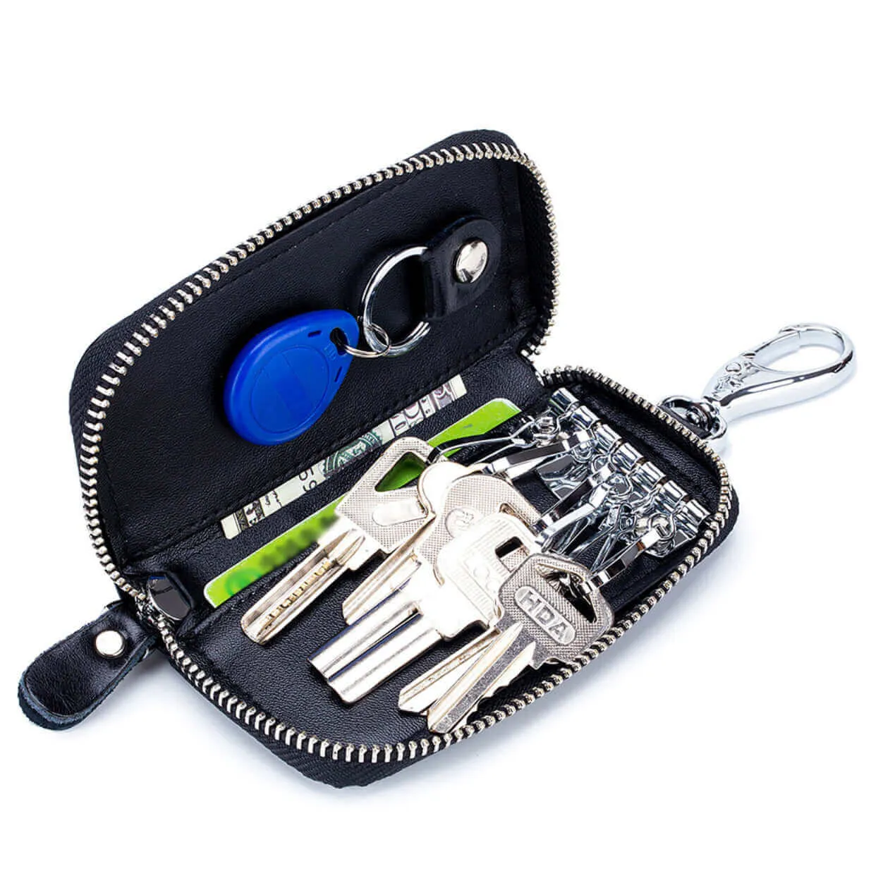 Versatile Leather Key Case