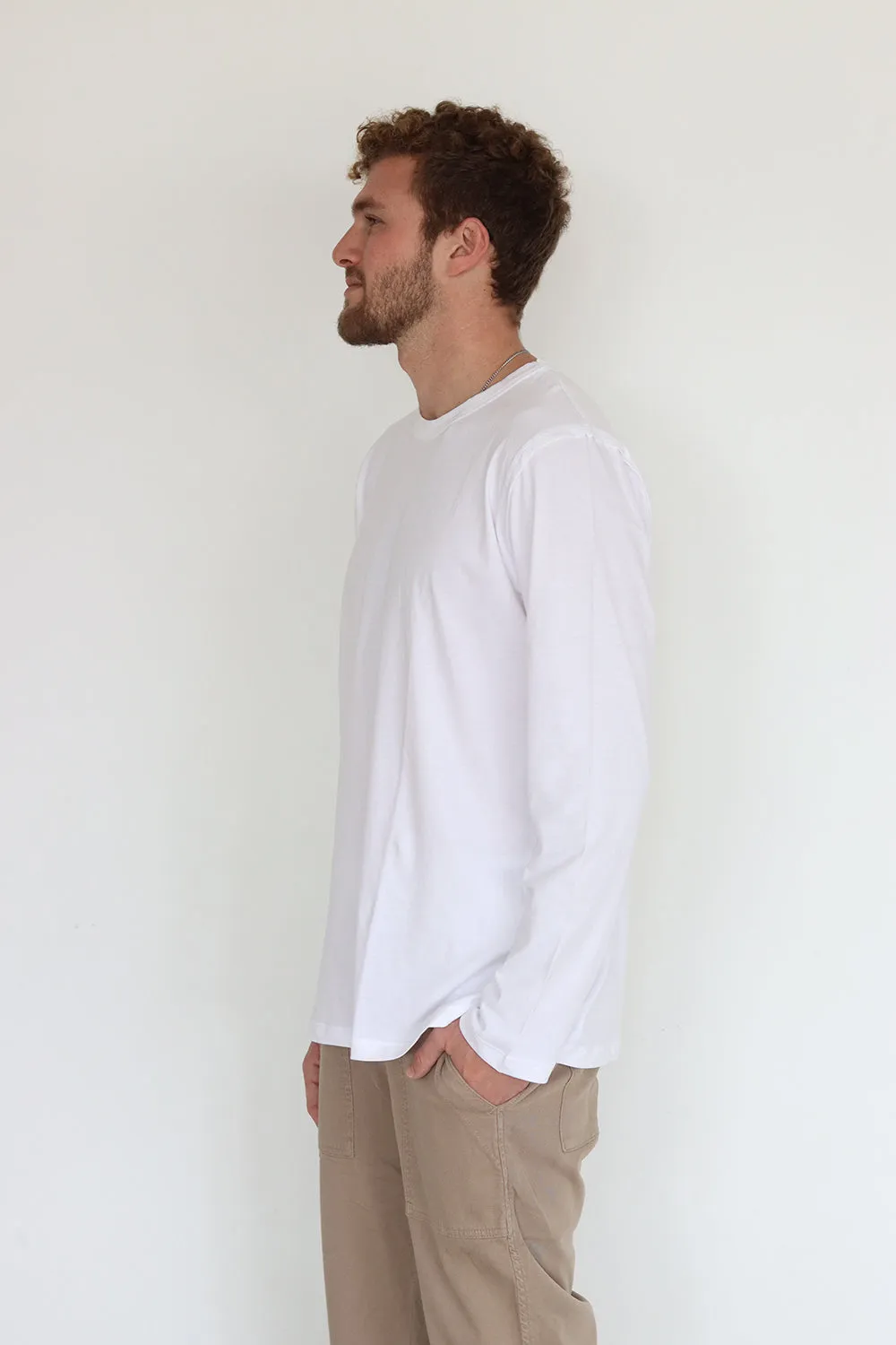 White Long Sleeve T-Shirt
