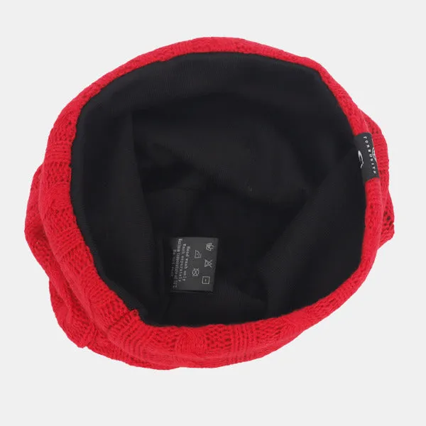 Women Slouchy Cable Beanie Hats B5006
