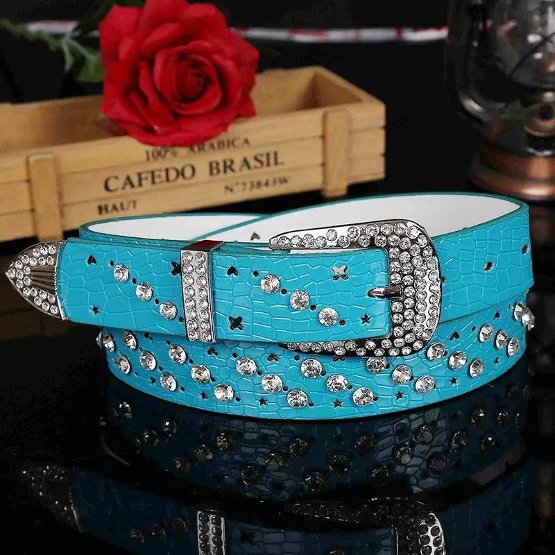 Women's Versatile Rhinestone Belt